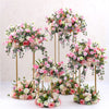 Wedding Pedestal Flower Stand 40/60/80/100cm Metal Column Floral Display Rack