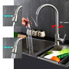 Kitchen Taps 360° Swivel Pull Out Spray Head Mixer Basin Sink Tap Chrome Faucet