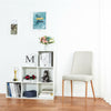 6/9 Cube Wooden Bookcase Shelving Unit Display Storage Shelf Home Office White