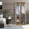 Clothes Rail Rack Garment Dress Coat Hanging Display Stand Storage Metal Shelf