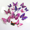 12pcs 3D Butterfly Wall Stickers Art Decals Home All Room Decorations Decor Kids