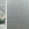 Frosted Window Privacy Film 3D Effect Self Adhesive PVC Glass Sticker 60x200cm