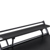 Folding Computer Desk Study PC Laptop Table Workstation Home Office with Shelves