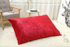 LARGE RECTANGLE CRUSHED VELVET FLOOR SEATS CUSHION COVERS LOUNGER 60x80CM