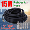 Rubber Air Compressor Hose Air Line 15m Metre1/4 ''BSP 9.5mm Bore Auto Heavy New