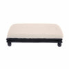 NEW! Adjustable Folding Cushion Padded Footstool Foot Leg Rest