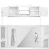 TV Cabinet TV Stand Media Entertainment Unit with 2 Doors 2 Shelves Wooden