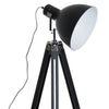 HOMCOM Livingroom Tripod Floor Lamp Lighting Vintage Studio Dome Shade Retro