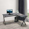 L-Shaped Corner Computer Desk Laptop Workstation PC Table Home Office