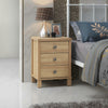 Bedside Cabinet Bedroom Furniture Nightstand Table 1 2 3 Drawer Oak White Grey