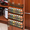 4PCS Hanging Kitchen Shelf Spice Rack Shelf Wall-Mounted Kitchen Cupboard Doors
