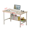 100cm Computer Desk Writing Study Table Office With Shelves Corner Study Home UK
