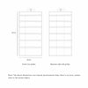 Double Sided Hanging Hook Organiser Storage 30 Pockets Wardrobe Rack Shelf UK