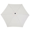 Patio Umbrella Parasol Sun Shade Garden Aluminium Cream White 2.7M