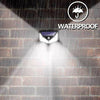 2x 100 LED Solar Power PIR Motion Sensor Wall Light Outdoor Garden Security Lamp