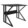 Home Office Computer Desk PC Study Writing Table Workstation Shelf Furniture UK