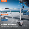 Motorized Trailer Jack Wheel 350W Electric Mover Dolly 5000lbs Adjustable