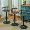 2PCS Bar Stools Swivel Bar Stool Comfortable Chair Seat Garden Shed Pub Leisure