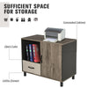 File Cabinet Sideboard Storage Floor Standing Cupboard w/ Drawer Shelves