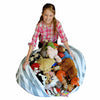 Large Stuffed Animal Toy Storage Bean Bag Kids Bean Cover Seat Chair Organizer