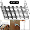 10 pcs Space Saver Wonder Metal Magic Hanger Clothes Closet Organize Hook Sales!