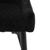 2X Velvet Dining Chairs Diamond Seat Padded Kitchen Dining room Chairs CLIPOP