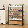 4/5 Tier Shelf Cabinet Stand Storage Shoe Rack Layer Holder Corner ACB#