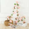 Artificial cherry flowers fake blossoms flower garland ivy hanging vine decor