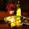 10x Wine Bottle Fairy String Lights 2M 20LED Battery Cork For Xmas Wedding Party