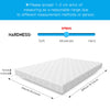 Memory Foam Rolled Mattress Orthopaedic 3 Zone 3FT Single 4FT6 5FT King