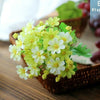 36 Heads Artificial Silk Flowers Bunch Wedding Home Grave Outdoor Bouquet UK