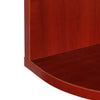 Floating Corner Shelf Wall Mounted Bookshelf Storage Display Unit 5 Tier UK