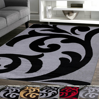 Modern Large Living Room Rugs Non Slip Hallway Runner Bedroom Carpet All Sizes
