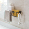 Kitchen Bathroom Sponge Sink Storage Rack Holder Organizer Strainer Suction Tidy