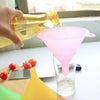 5 PCS Colorful Plastic Funnel Small Medium Large Variety Liquid Oil Kitchen Set