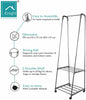 Clothes Rail Rack Garment Dress Shirts Hanging Display Stand Shoes Storage Shelf