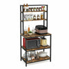 Kitchen Baker's Rack Microwave Oven Stand Multipurpose Kitchen Shelf Organizer