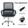 Mesh Office Chair Computer PC Desk Chair 360° Swivel Adjustable Lift Ergonomic