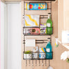 Folding Storage Rack Fridge Side Shelf Refrigerator Organizer Kitchen Spice Tool