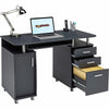 Computer Desk with Storage & A4 Filing Drawer Home Office - Emperor