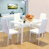 Modern Family Dining Table and 4/6 Chairs Dining Room Kitchen Furniture Seaters