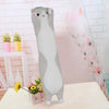 50/70/90cm Long Cute Cat Doll Plush Toy Soft Stuffed Kitten Sleeping Pillow UK