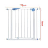 Home Baby Safety Gate Pet Dog Barrier Stair Doorway Safe Secure Guard (76x79cm)