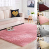 Fluffy Rugs Anti-Skid Shaggy Area Rug Dining Room Carpet Floor Mats Home Bedroom