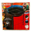 Portable Barbecue Compact Round Charcoal BBQ Grill Patio Garden Cooking Camping