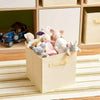 6 Pcs Folding Fabric Square Storage Cubes Box Clothes Organizer Cabinet Drawer