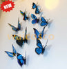 12pcs 3D Butterfly Wall Stickers Art Decals Home All Room Decorations Decor Kids