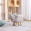 Animal Ottoman Footstool Padded Cushion Pouffe Stool Rest Children Toy Kid Chair
