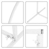 3Pcs/Set Large Arch Door Wedding Metal Frame Backdrop Stand Party Flower Rack UK