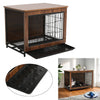 XL Wooden Puppy Cage Furniture Style Dog Crate End Table Pet Kennel House w/Door